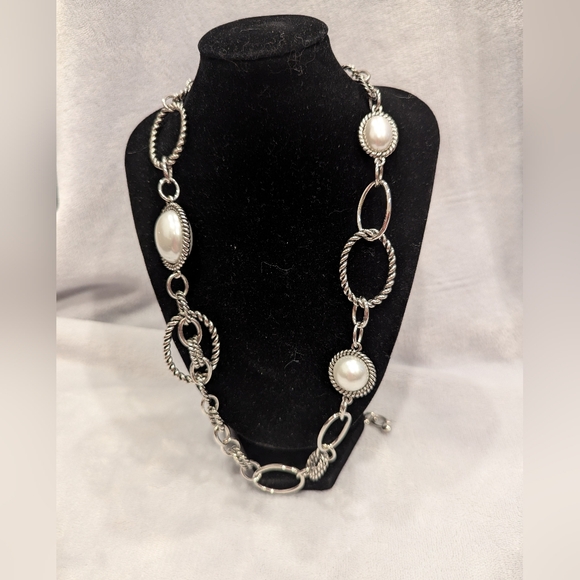 Premier Designs | Jewelry | Vintage Premier Designs 34 Chain Silver ...